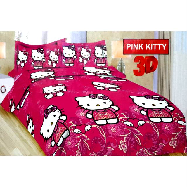 Detail Sprei Hello Kitty Bonita Nomer 4