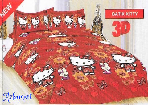 Detail Sprei Hello Kitty Bonita Nomer 37