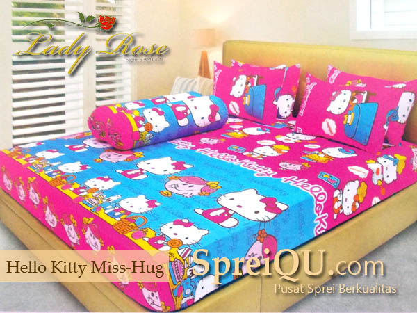 Detail Sprei Hello Kitty Bonita Nomer 42