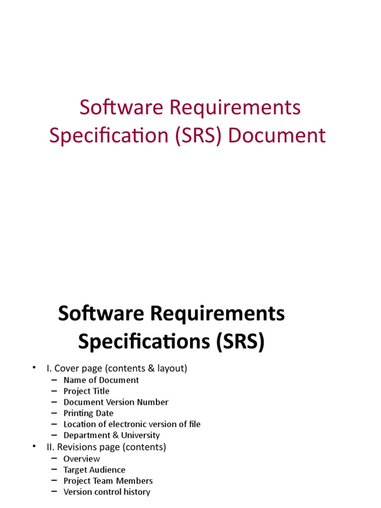 Detail Srs Template Download Nomer 11