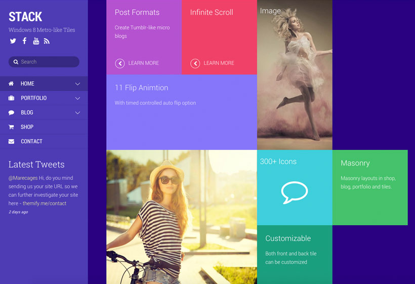 Detail Stack Wordpress Template Nomer 2