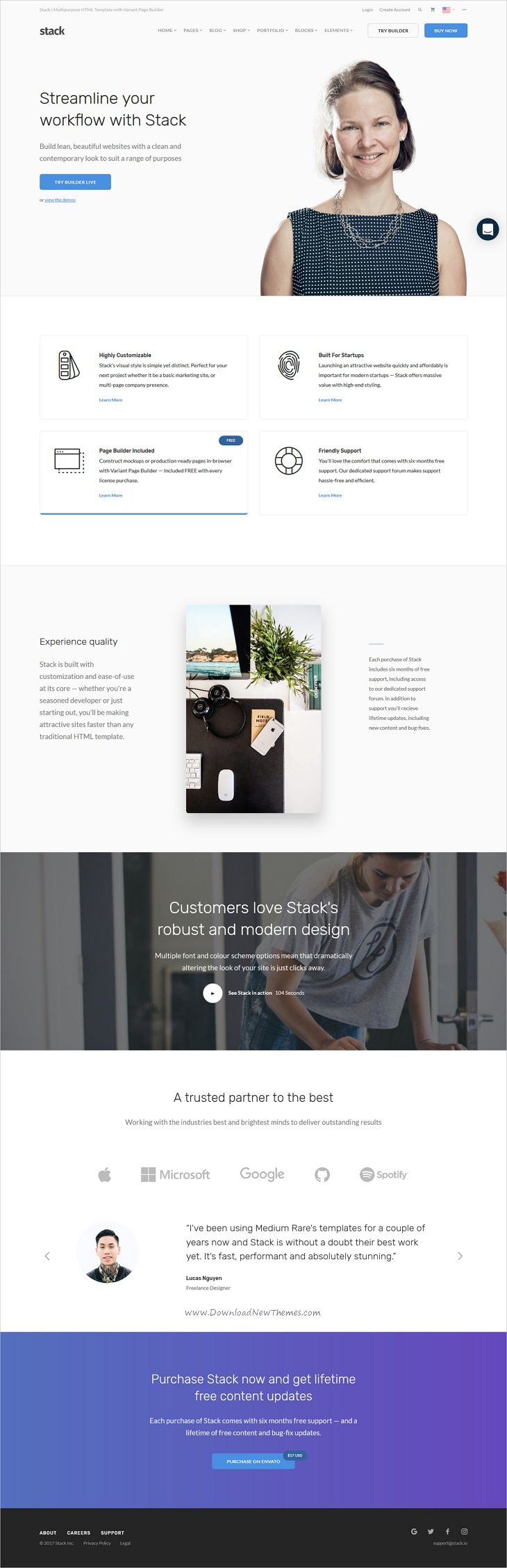 Detail Stack Wordpress Template Nomer 14