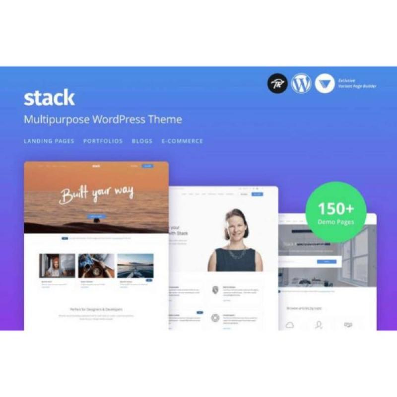 Detail Stack Wordpress Template Nomer 18