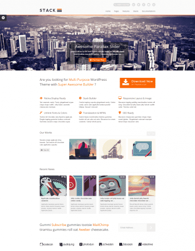 Detail Stack Wordpress Template Nomer 33
