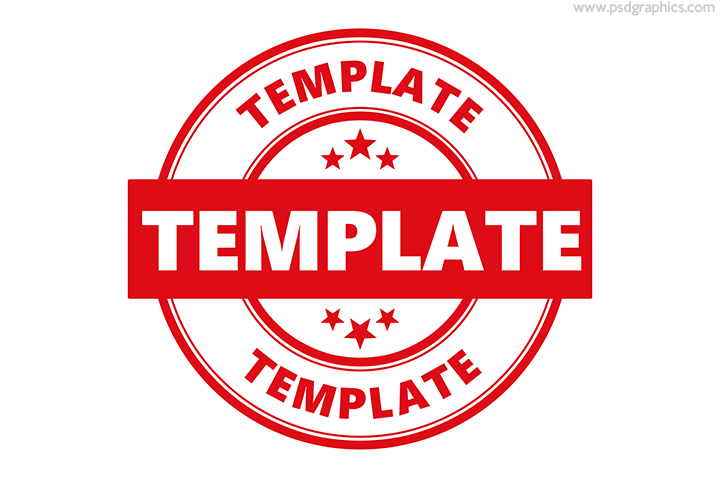 Detail Stamp Template Psd Nomer 3