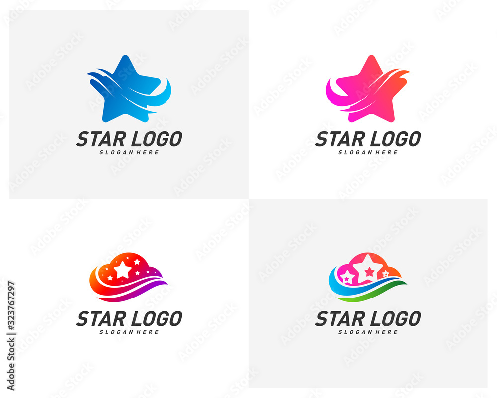 Detail Star Logo Template Nomer 37