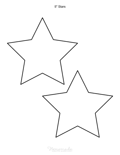 Star Pattern Template - KibrisPDR