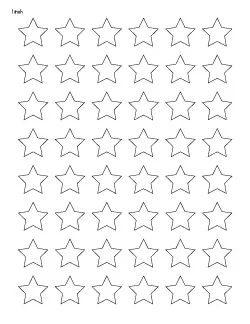 Detail Star Pattern Template Nomer 30