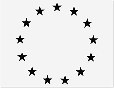 Detail Star Pattern Template Nomer 37