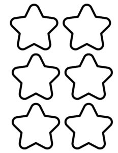 Detail Star Pattern Template Nomer 43
