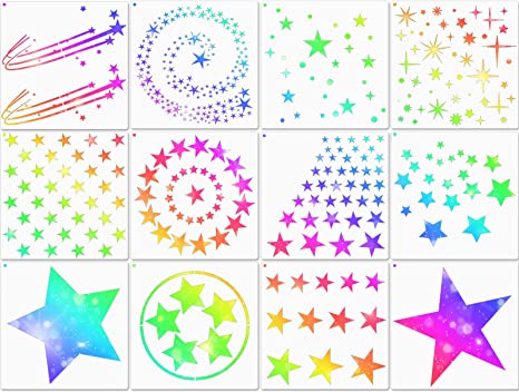 Detail Star Pattern Template Nomer 47