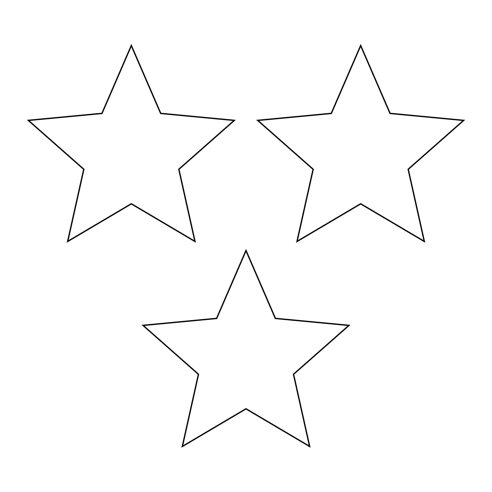 Detail Star Pattern Template Nomer 8
