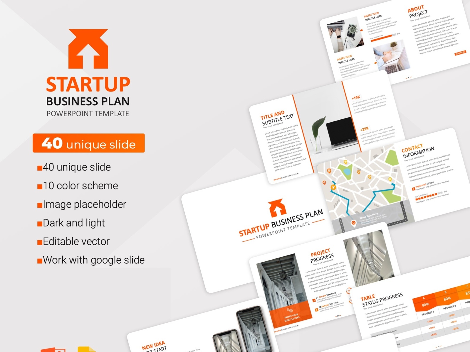 Detail Startup Business Plan Template Powerpoint Nomer 12