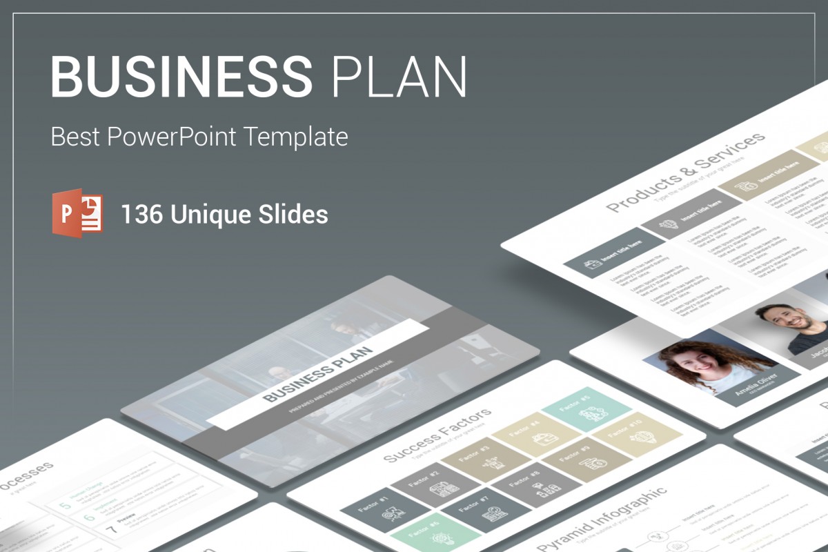 Detail Startup Business Plan Template Powerpoint Nomer 17