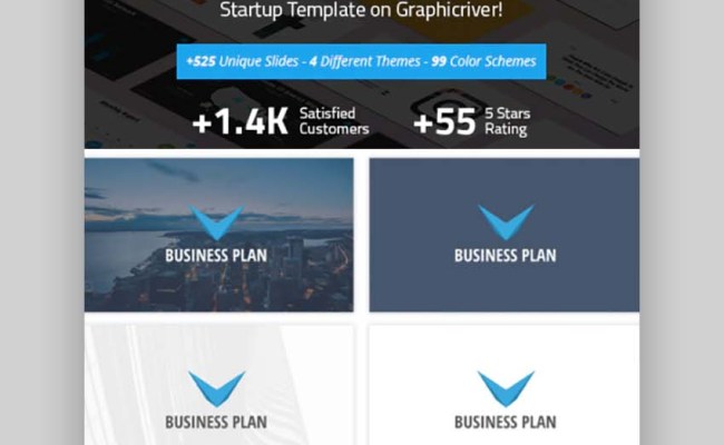 Detail Startup Business Plan Template Powerpoint Nomer 41