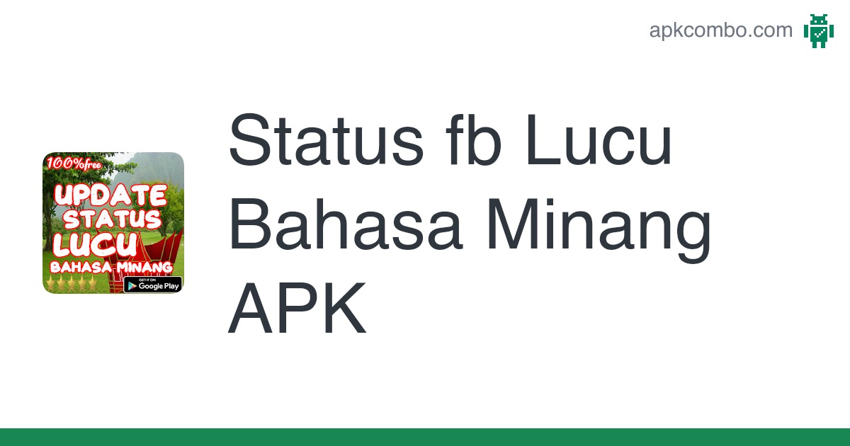 Detail Status Fb Bahasa Minang Nomer 23