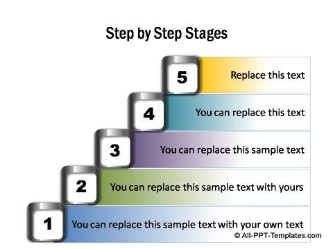Detail Step By Step Template Ppt Nomer 21