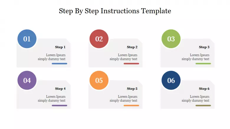 Detail Step By Step Template Ppt Nomer 45