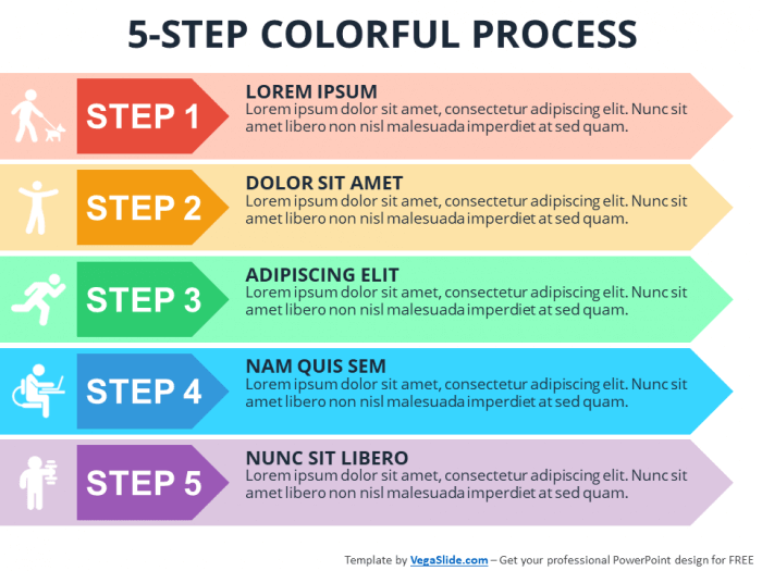 Detail Step By Step Template Ppt Nomer 7