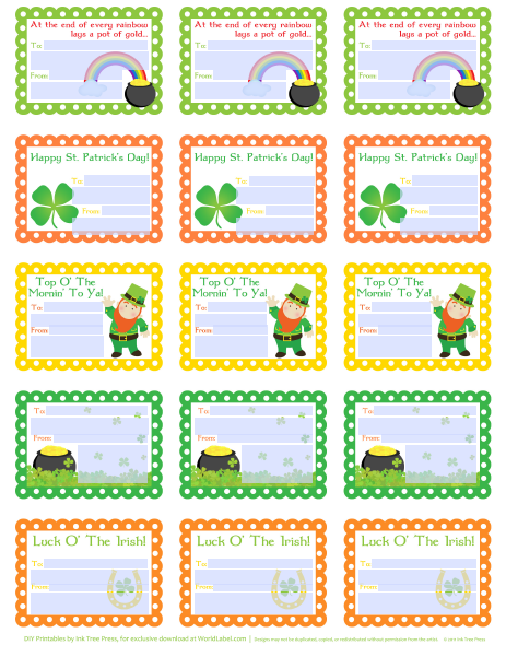 Detail Sticker Label Template Nomer 46