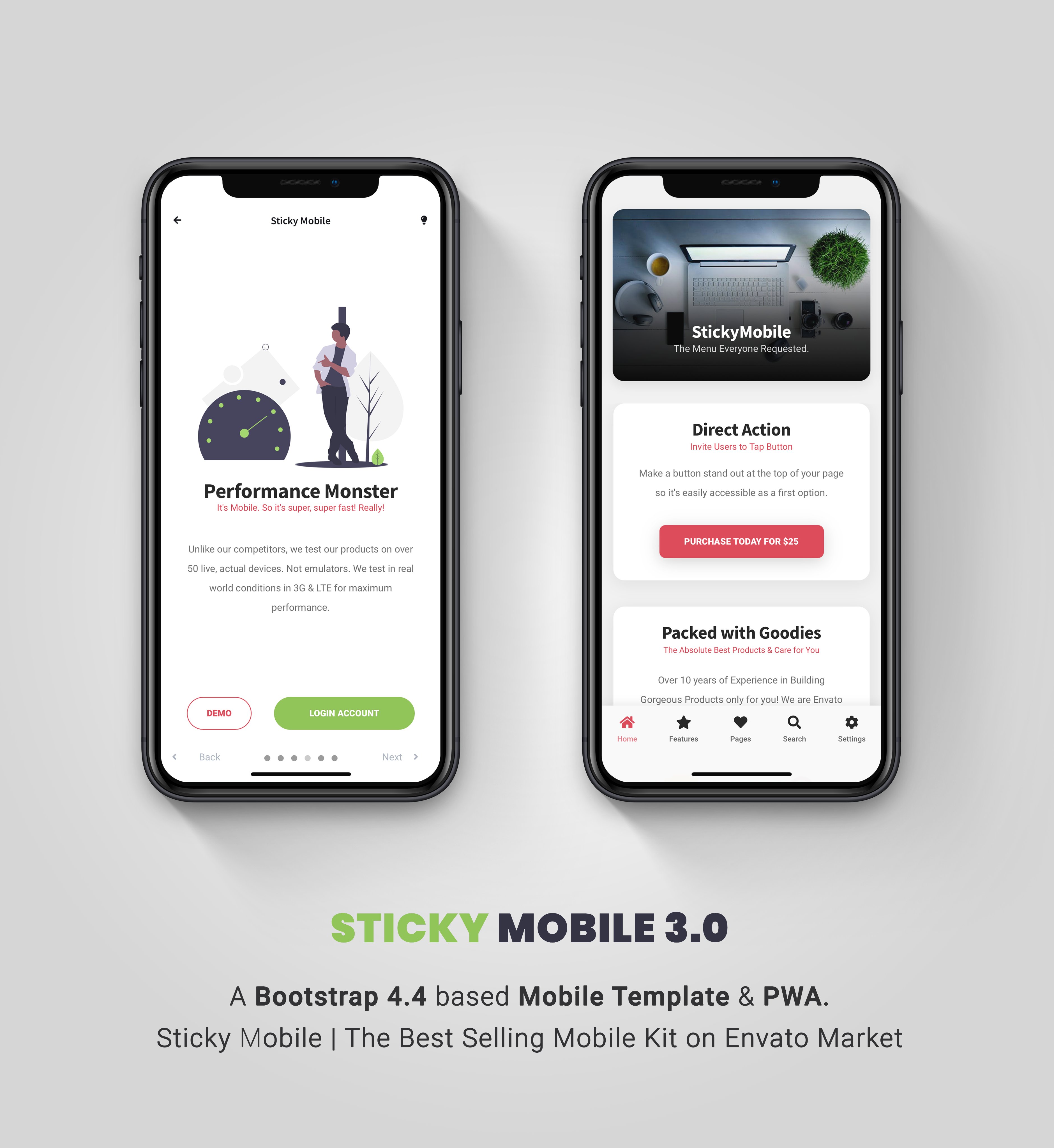 Detail Sticky Mobile Mobile Template Nomer 11