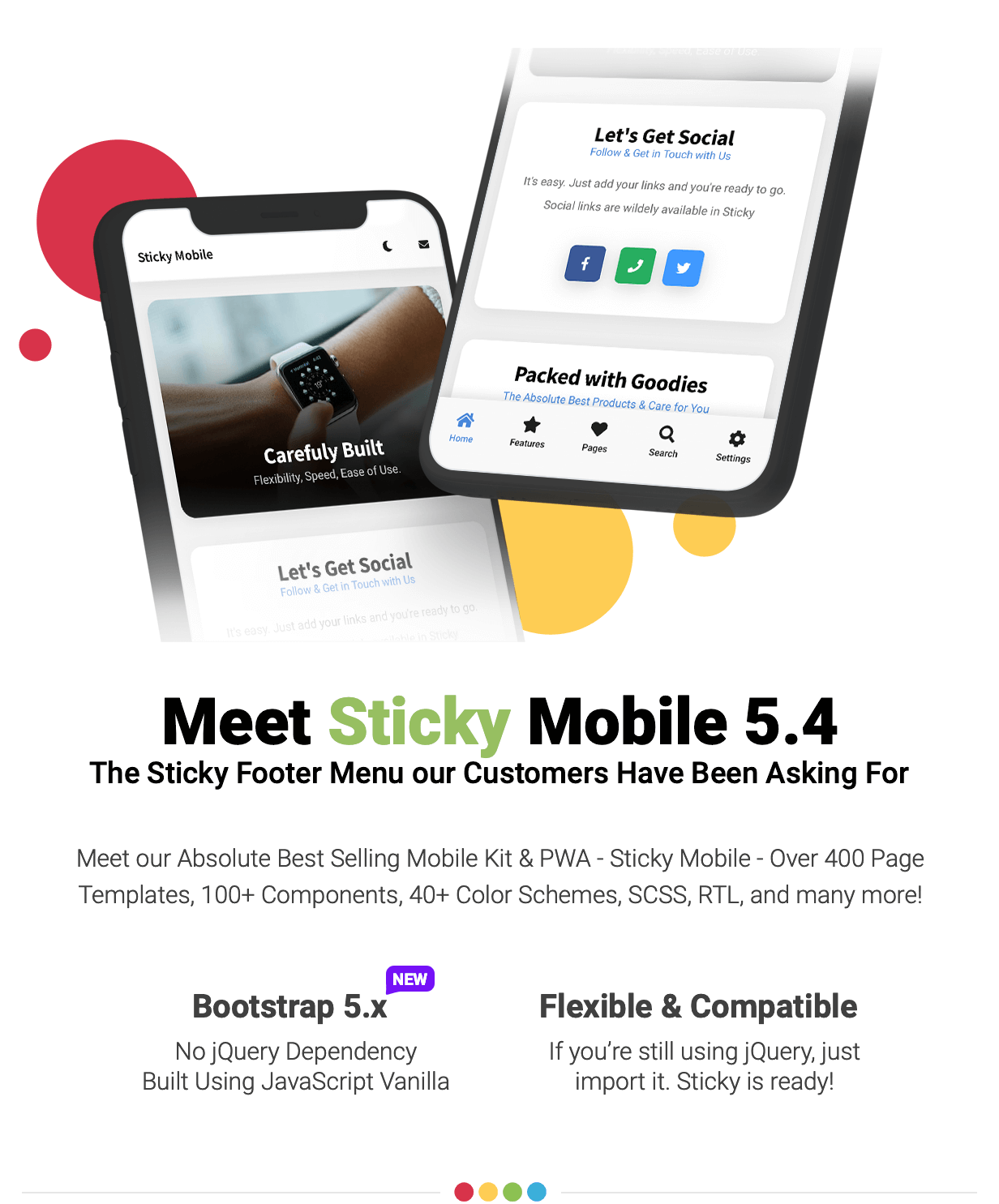 Detail Sticky Mobile Mobile Template Nomer 10