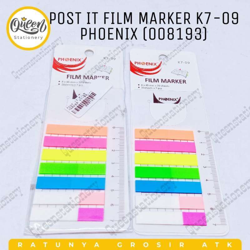 Detail Sticky Note Pembatas Buku Nomer 36