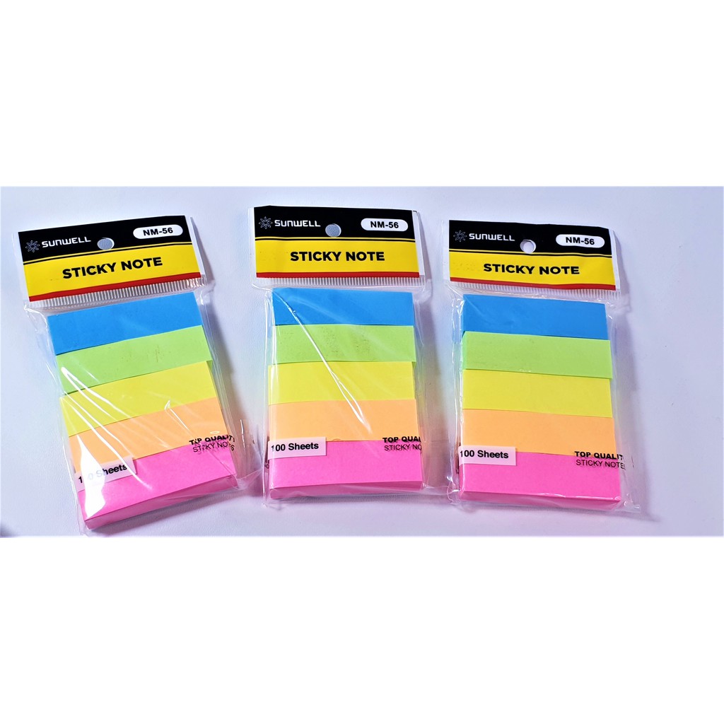 Detail Sticky Note Pembatas Buku Nomer 40