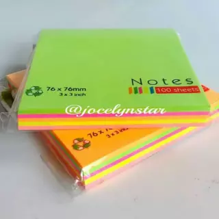 Detail Sticky Note Pembatas Buku Nomer 45