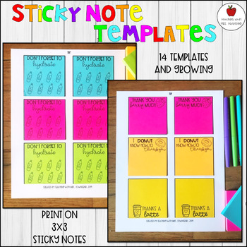 Detail Sticky Note Template Nomer 20
