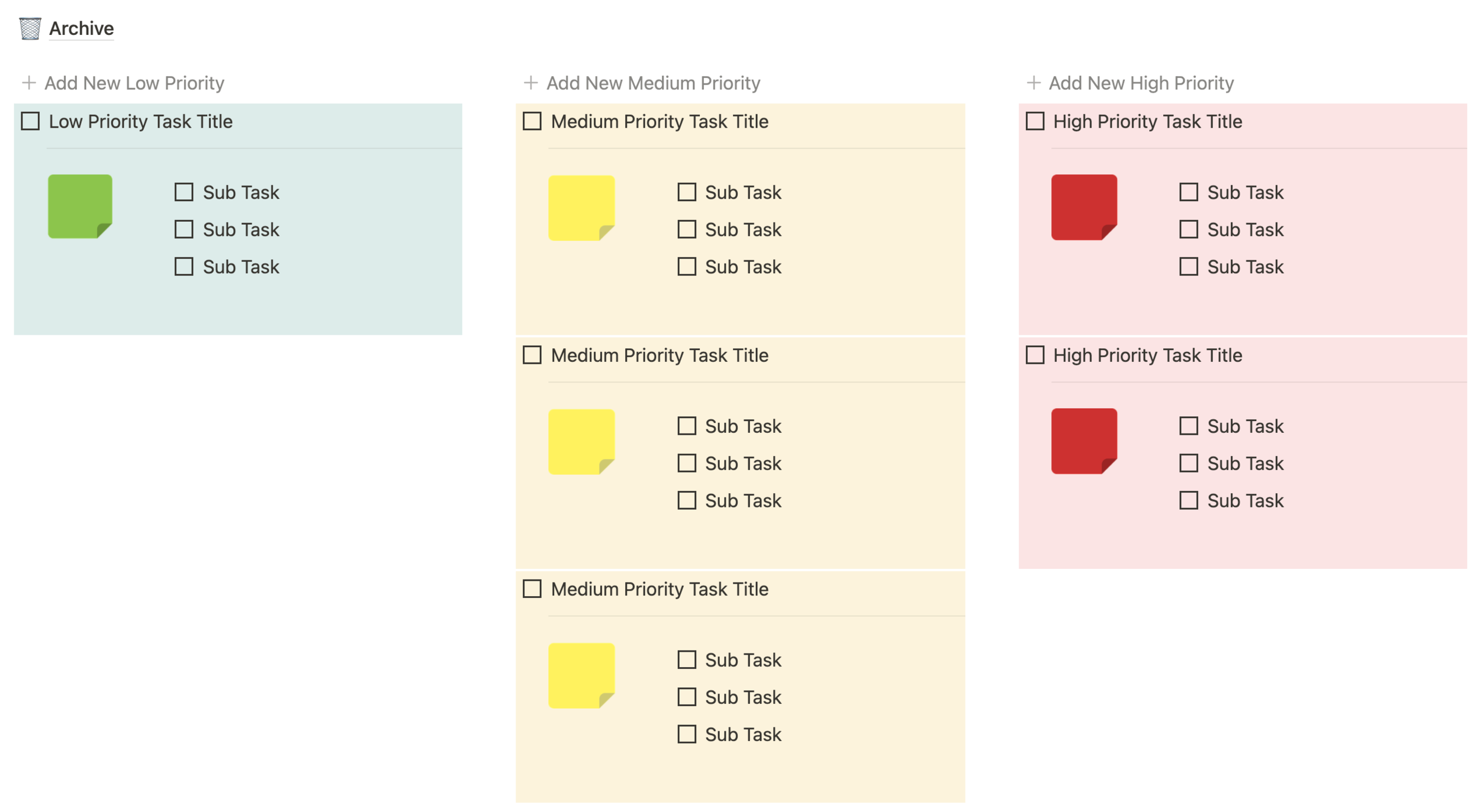 Detail Sticky Note Template Nomer 45