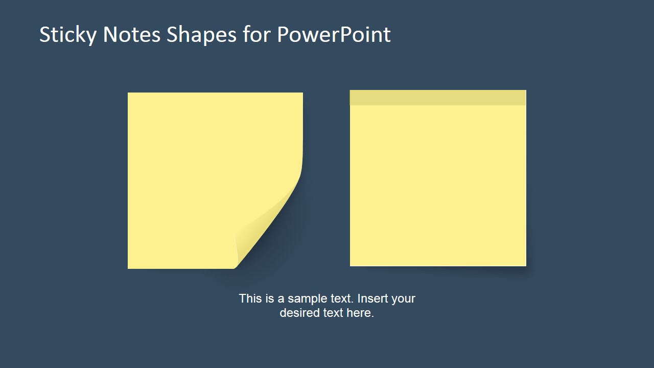 Detail Sticky Notes Template Powerpoint Nomer 18