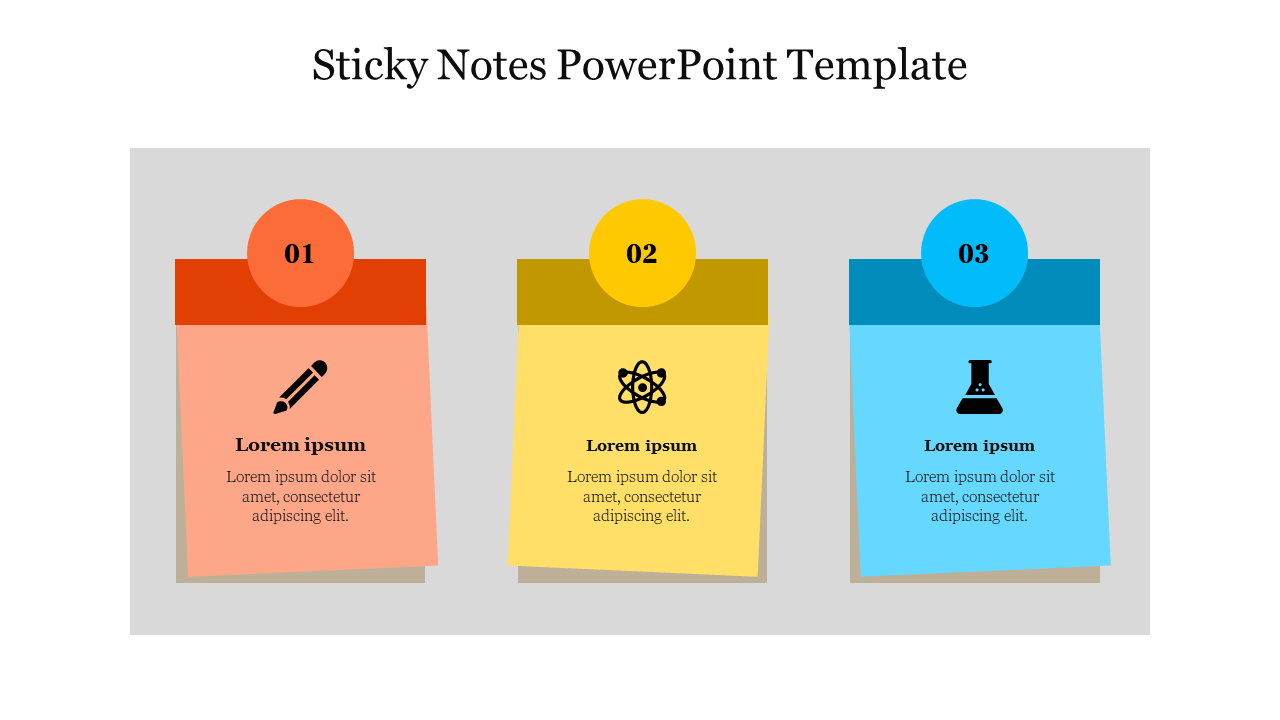 Detail Sticky Notes Template Powerpoint Nomer 27