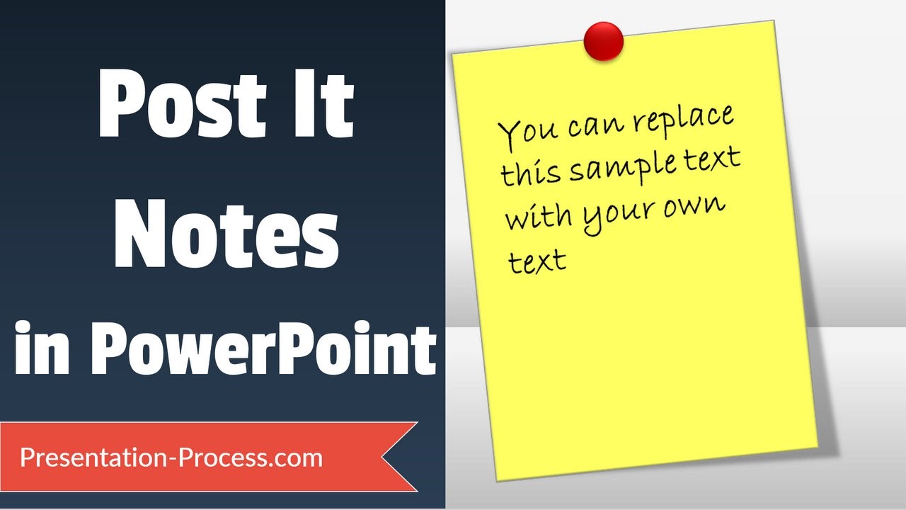 Detail Sticky Notes Template Powerpoint Nomer 29