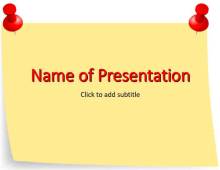 Detail Sticky Notes Template Powerpoint Nomer 31