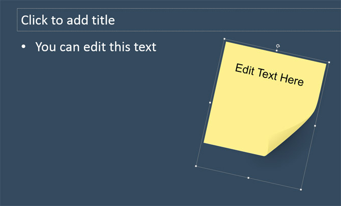 Detail Sticky Notes Template Powerpoint Nomer 33