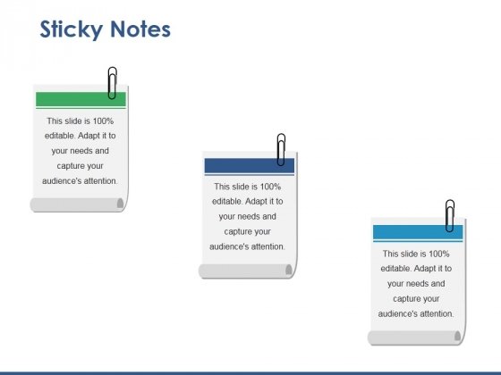 Detail Sticky Notes Template Powerpoint Nomer 34