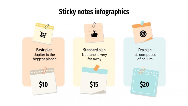 Detail Sticky Notes Template Powerpoint Nomer 35