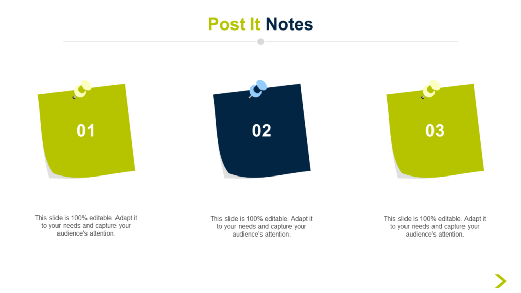 Detail Sticky Notes Template Powerpoint Nomer 44