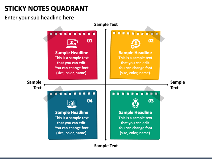 Detail Sticky Notes Template Powerpoint Nomer 53