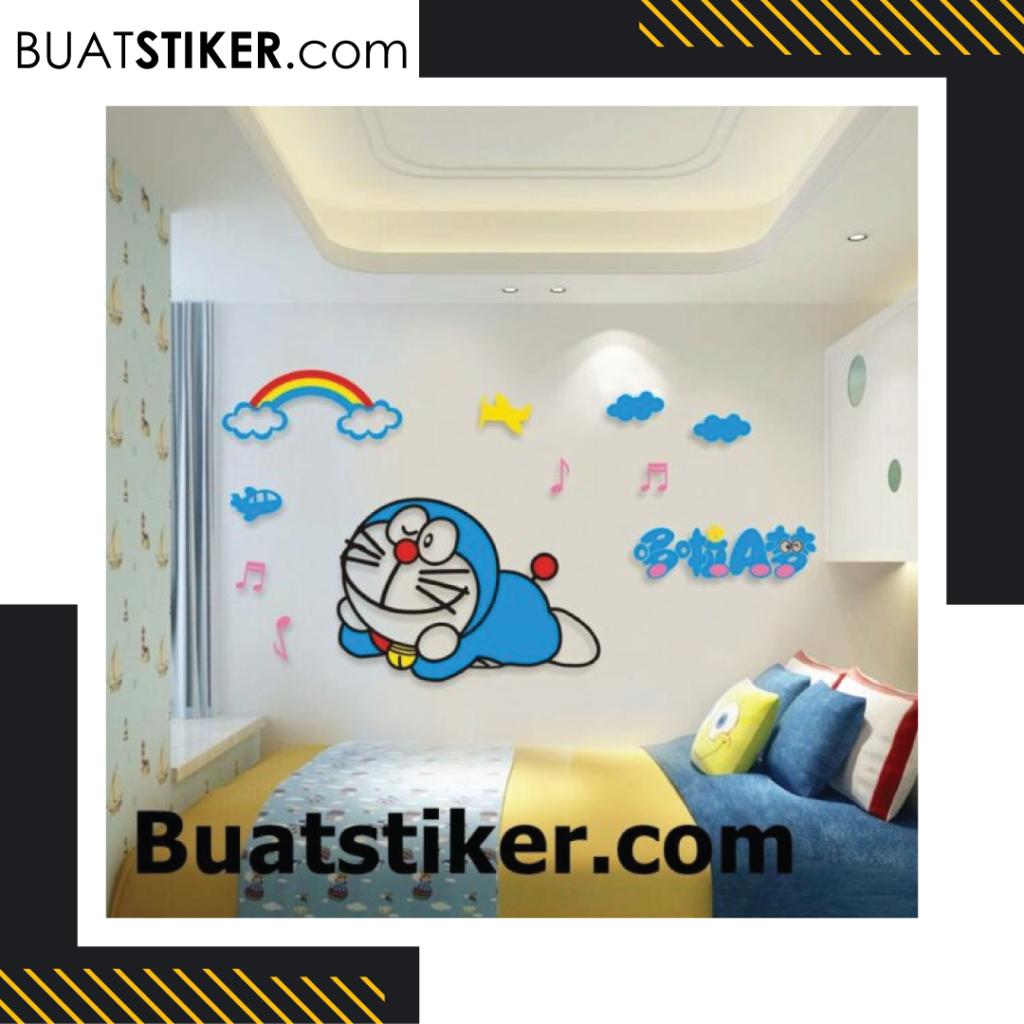 Detail Stiker Doraemon Untuk Kamar Nomer 12