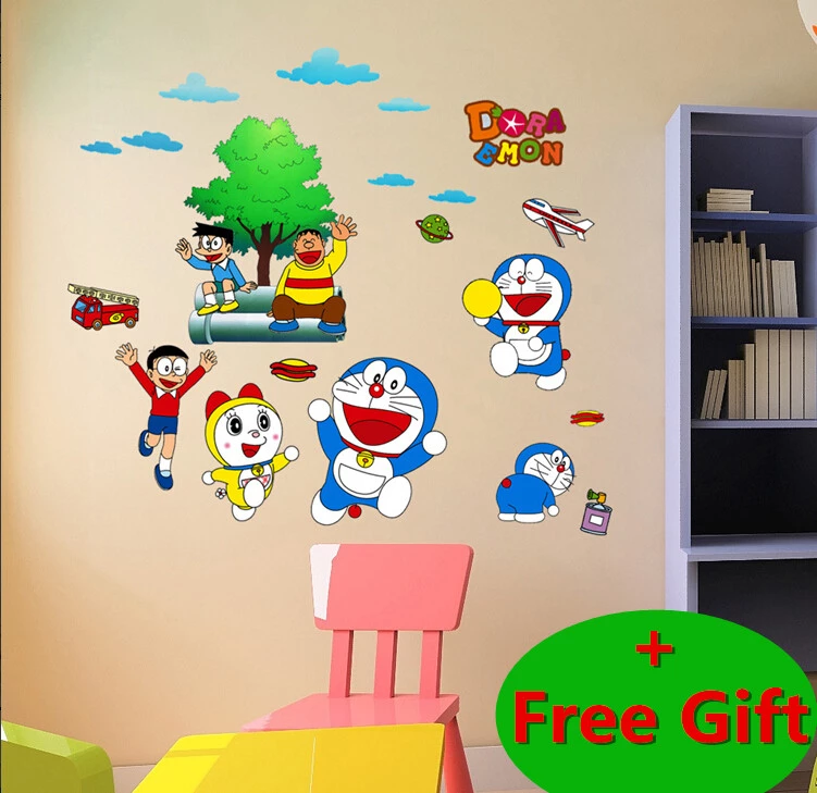 Detail Stiker Doraemon Untuk Kamar Nomer 9