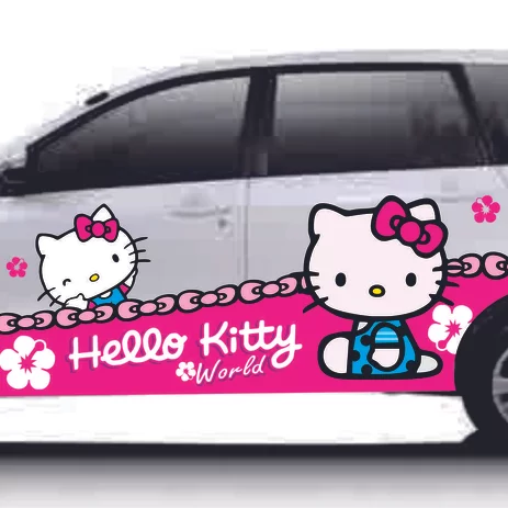 Detail Stiker Hello Kitty Nomer 27