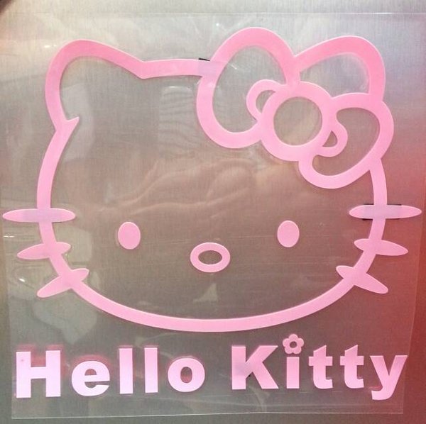 Detail Stiker Hello Kitty Nomer 44