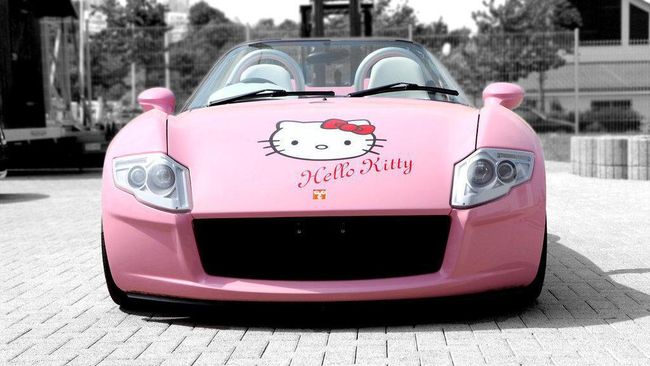 Detail Stiker Hello Kitty Untuk Mobil Nomer 18