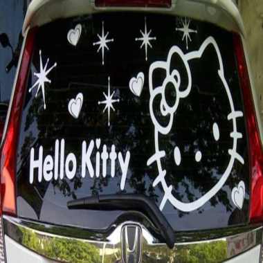 Detail Stiker Hello Kitty Untuk Mobil Nomer 22