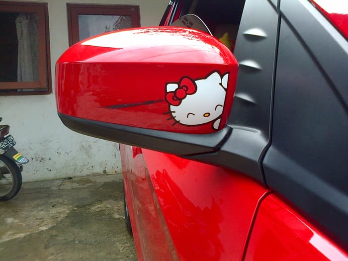 Detail Stiker Hello Kitty Untuk Mobil Nomer 26