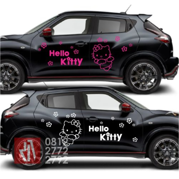 Detail Stiker Hello Kitty Untuk Mobil Nomer 29