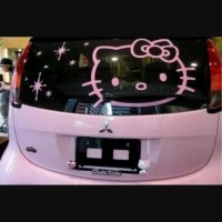 Detail Stiker Hello Kitty Untuk Mobil Nomer 42