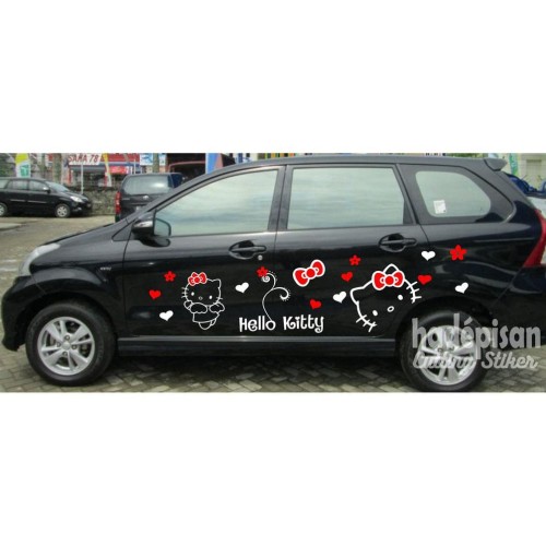 Detail Stiker Hello Kitty Untuk Mobil Nomer 46